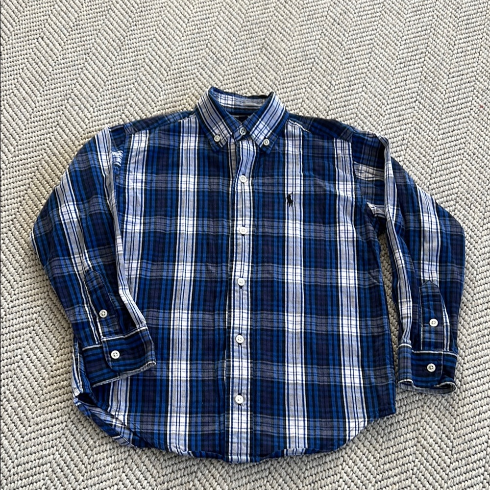 Ralph Lauren Plaid Button Up Shirt